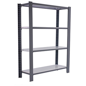 Image Simonrack Schwerlastregal OFFICCLICK 4 8435104916421 grau, weiß 90,0 x 30,0 x 150,0 cm
