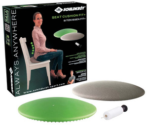 Image SCHILDKRÖT Rückenstützkissen "Seat Cushion Fit+", rund