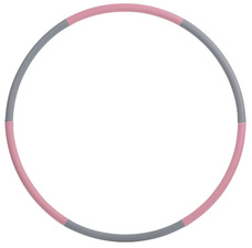 Image SCHILDKRÖT Fitness-Hoop, 900 mm, grau/rosa
