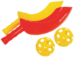 Image SCHILDKRÖT Wurf- und Fangspiel "Scoop Ball", gelb/rot