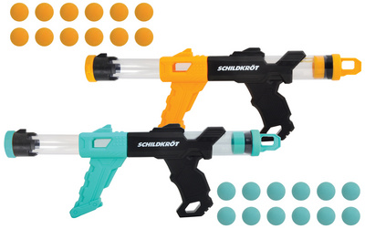 Image SCHILDKRÖT Schaumkugel-Popperpistolen Fire Blaster Set