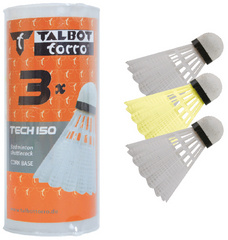 Image TALBOT torro Badmintonball Tech 150, farbig sortiert