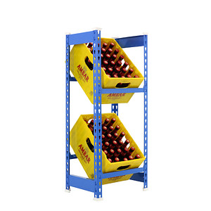 Image Simonrack Getränkekistenregal SIMONBOTTLE 2 8435104962398 blau 40,0 x 30,0 x 100,0 cm