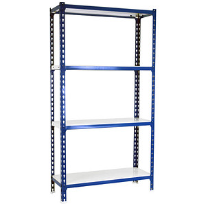 Image Simonrack Schwerlastregal SIMONCLICK 4 8435104960417 blau, weiß 90,0 x 30,0 x 150,0 cm