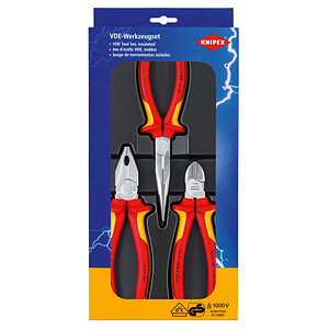 Image KNIPEX Zangen-Set Montage 4003773012405 3-teilig