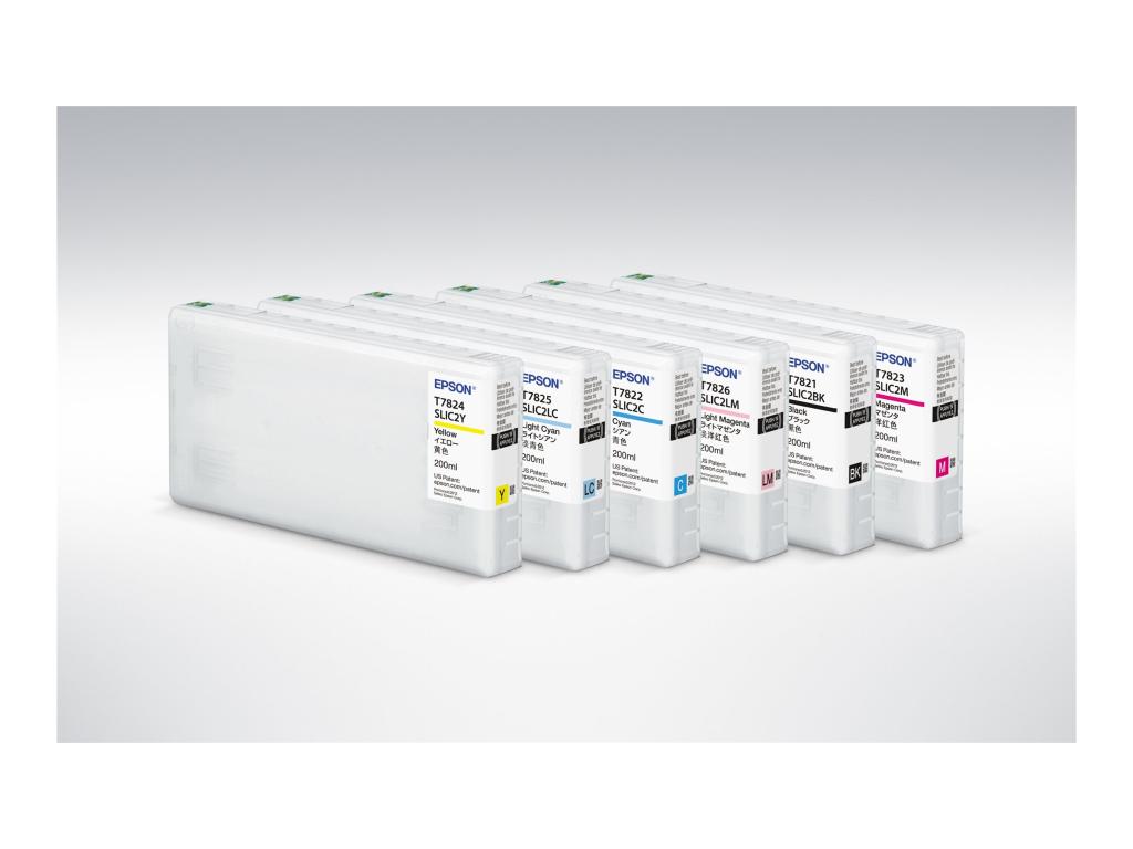 Image EPSON Tintenpatrone schwarz T 782 200 ml