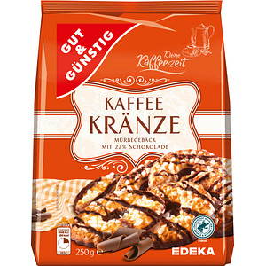 Image GUT&GÜNSTIG Kaffeekränze Gebäck 250,0 g
