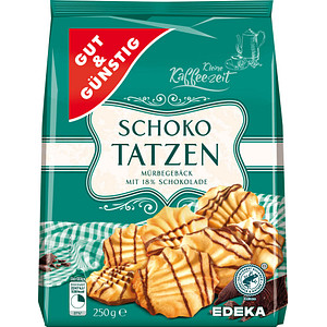Image GUT&GÜNSTIG Schokotatzen Gebäck 250,0 g