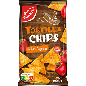Image GUT&GÜNSTIG Tortilla milde Paprika Chips 300,0 g