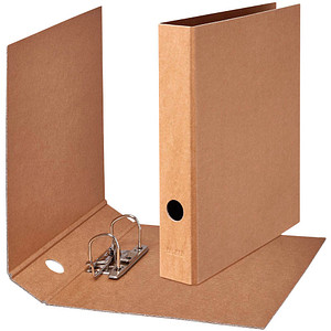 Image FALKEN PURE Ordner braun Karton 5,0 cm DIN A4