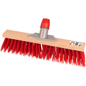 Image GUT&GÜNSTIG Besenkopf rot Holz