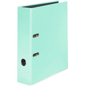 Image FALKEN Pastell Color Ordner Minz Grün Karton 8,0 cm DIN A4