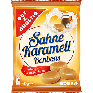 Image GUT&GÜNSTIG Karamellbonbons 200,0 g