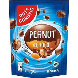 Image GUT&GÜNSTIG Peanut & Choco Erdnüsse 250,0 g
