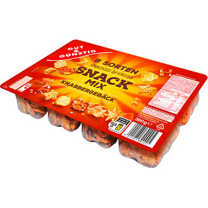 Image GUT&GÜNSTIG Snack-Mix Laugengebäck 300,0 g