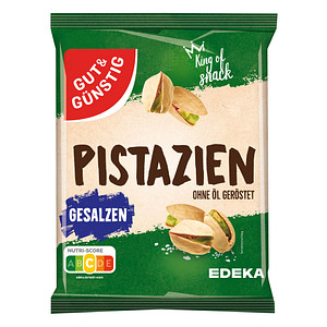 Image GUT&GÜNSTIG Pistazien geröstet & gesalzen Kerne 250,0 g