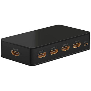 Image goobay HDMI™-Umschaltbox 4 auf 1 (4K @ 60 Hz) HDMI-Switch
