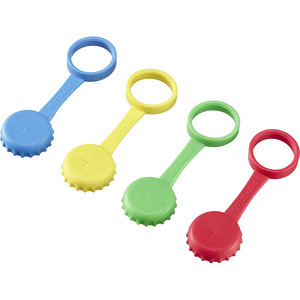 Image WESTMARK Silikon-Kronkorken Silikon Kronkorken grün 4 St.