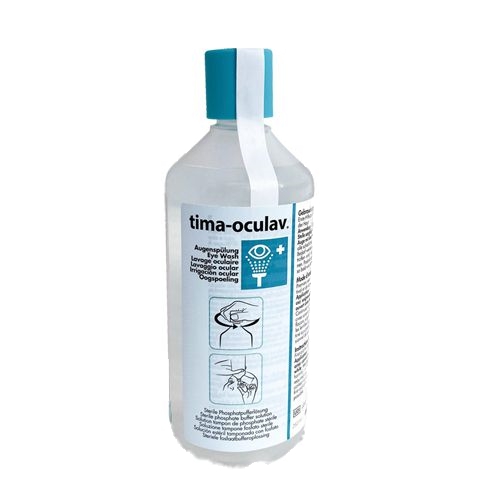Image tima - oculav® Augenspülung | 250 ml Phosphatpufferlösung zur Spülung der Augen und Haut bei Verätzungen