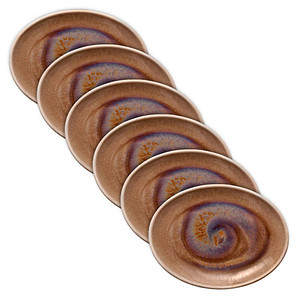 Image 6 HEART & SOUL Servierplatten Perfect Match Oyster braun 25,0 x 19,0 cm