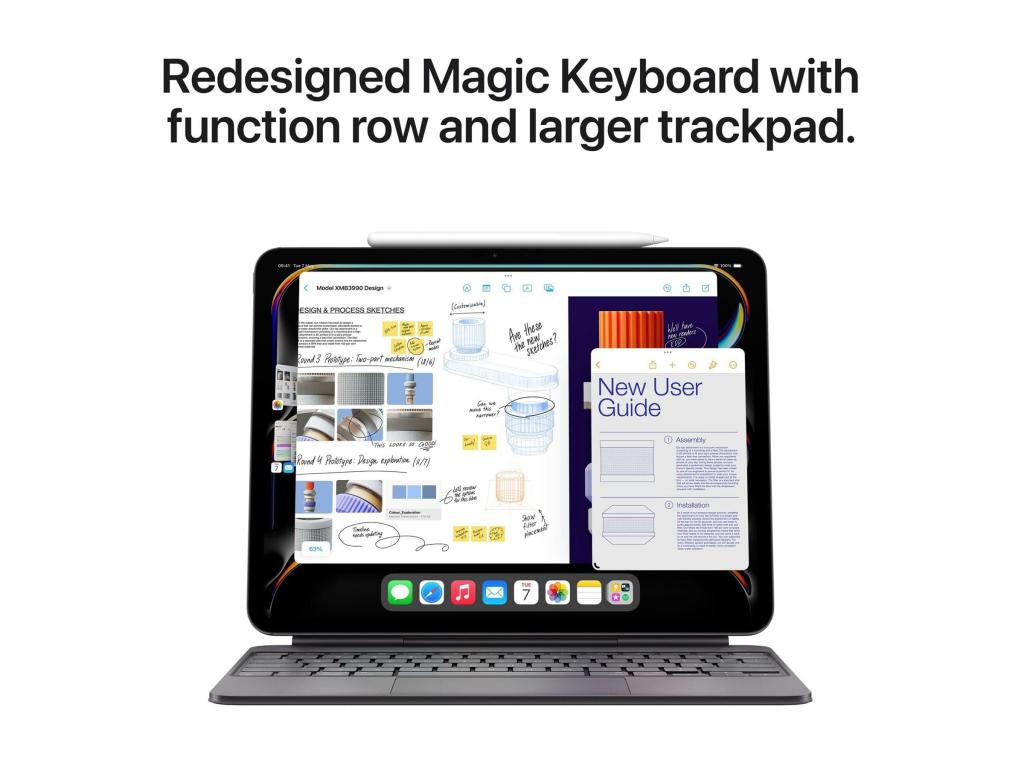 Image Apple iPad Pro 5.Gen (2024) WiFi 27,9 cm (11,0 Zoll) 512 GB space schwarz