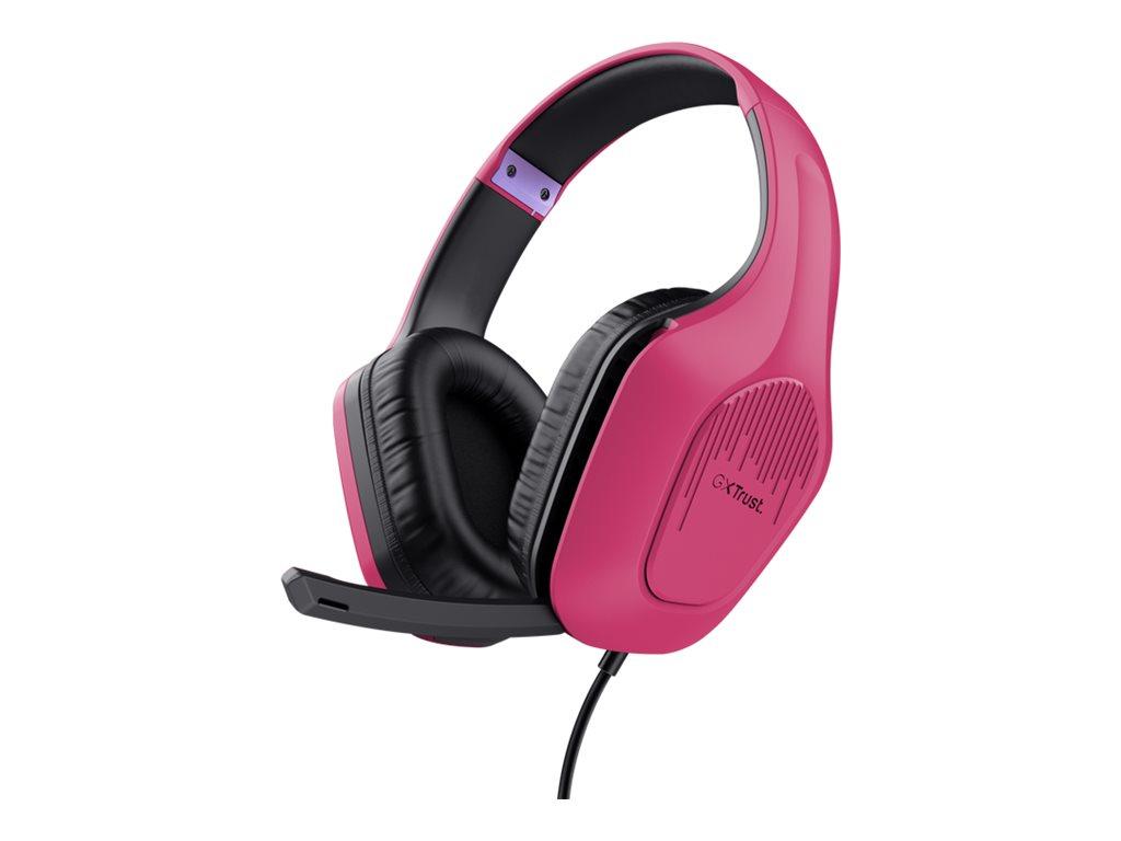 Image TRUST GXT415P ZIROX HEADSET - PINK