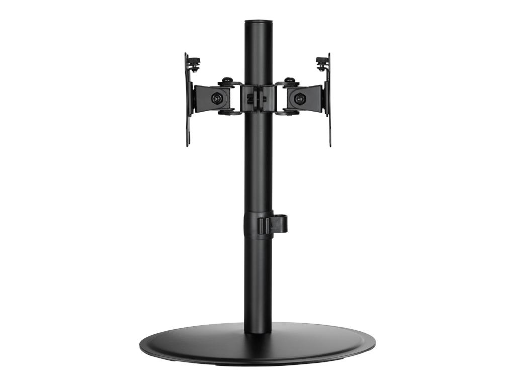 Image TECHLY Schreibtischhalterung für 2 LCD TV LED 17-32Zoll 43-81cm schwarz