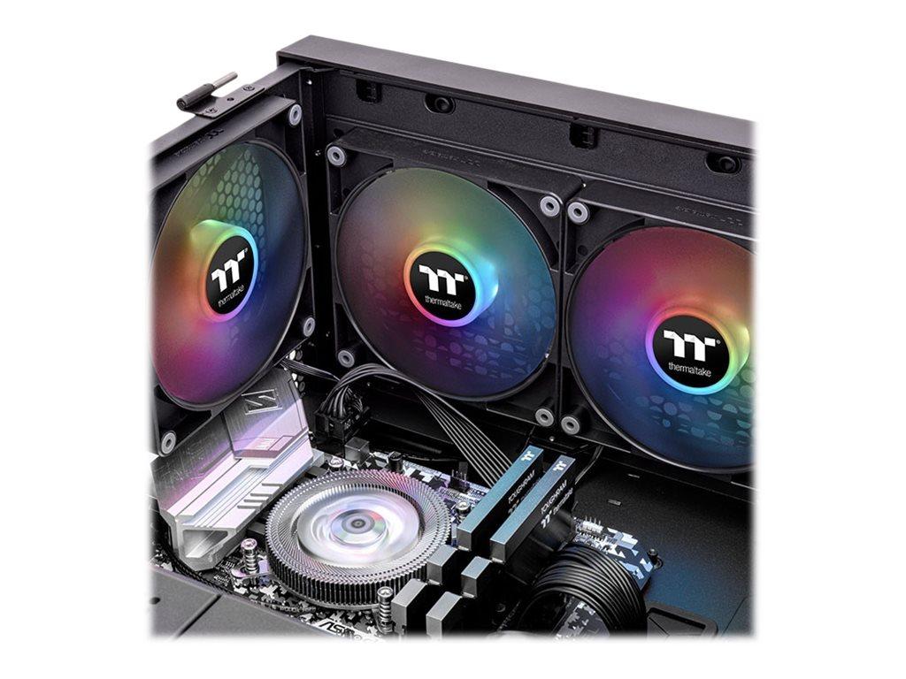 Image THERMALTAKE Lüfter CT 120 (2-Fan-Pack)  "ARGB Sync"    Black retail