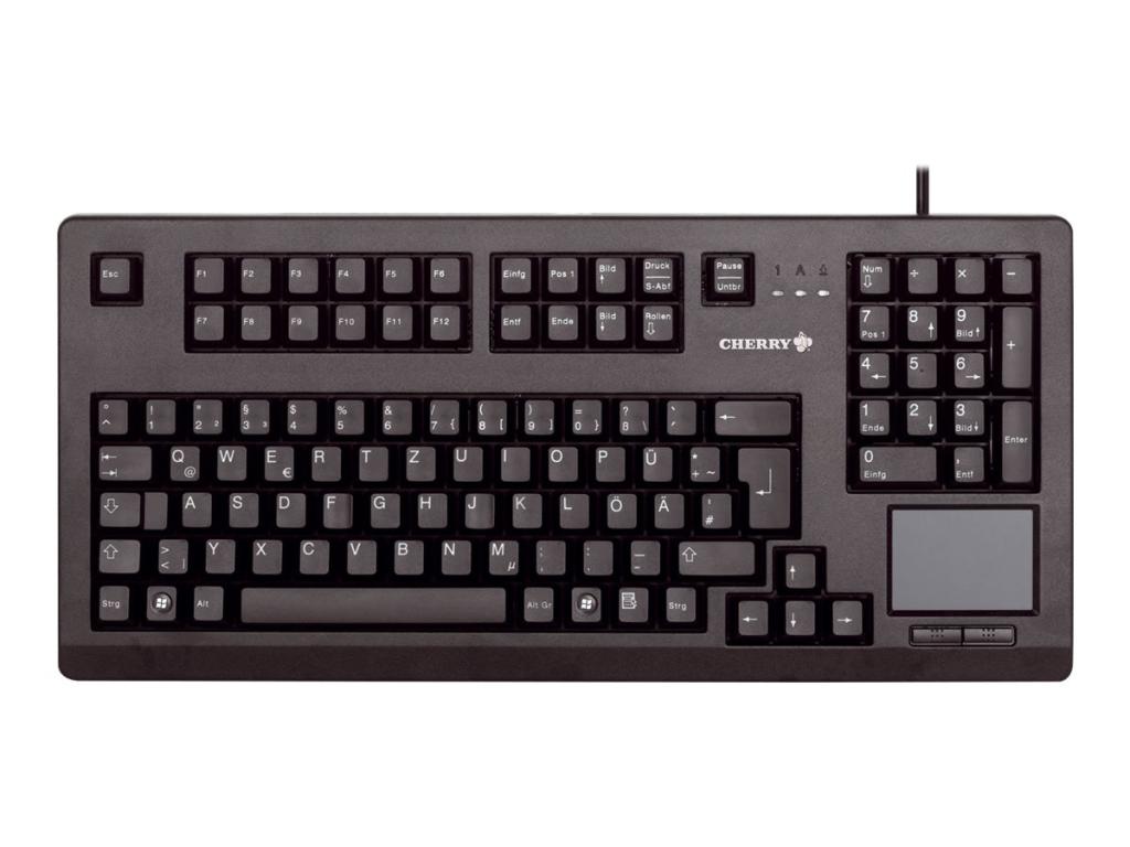 Image CHERRY G80-11900LUMDE-2 USB 2xPS/2 Keyboard schwarz (DE)