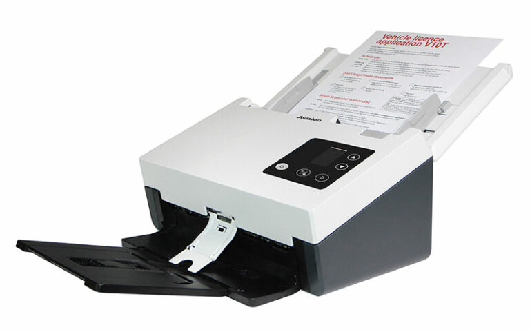 Image AVISION AD345G A4 Dokumentenscanner