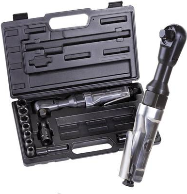 Image AEROTEC Druckluft-Umschaltknarre 1/2" (12.5 mm) 6.3 bar Aerotec 201354 inkl. Ko