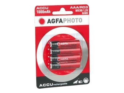 Image AGFA Akku NiMH Micro AAA 1,2V *AGFAPHOTO* 4er-Pack