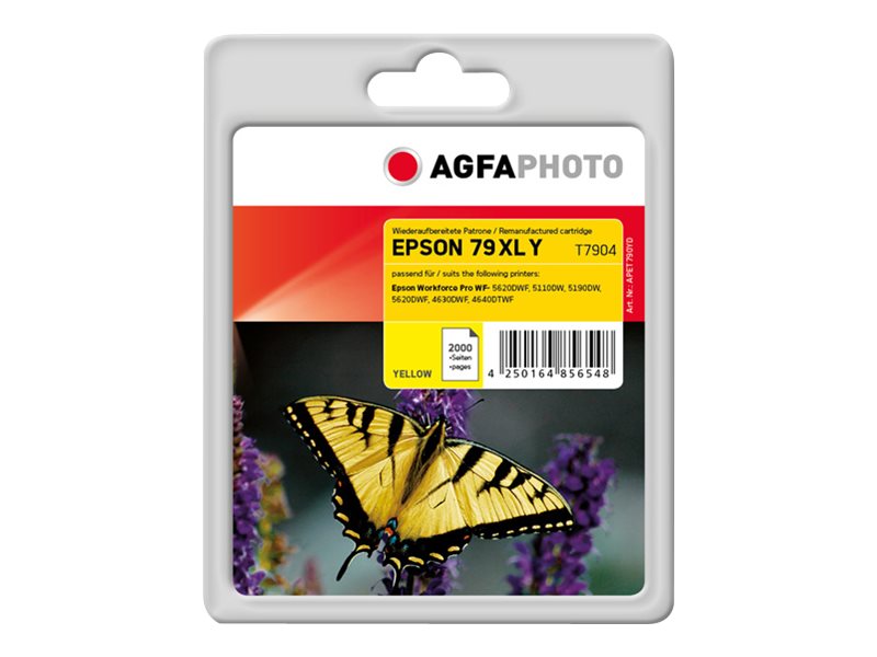 Image AGFA Photo Gelb - compatible - wiederaufbereitet (APET790YD)