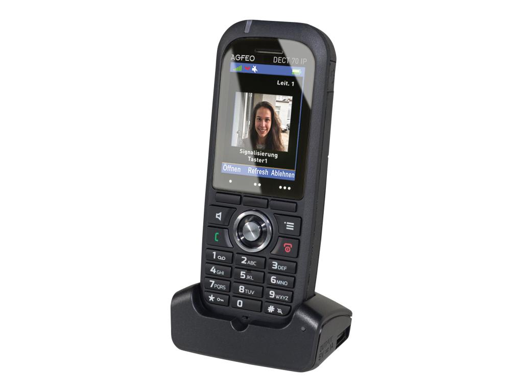 Image AGFEO DECT 70 IP schwarz
