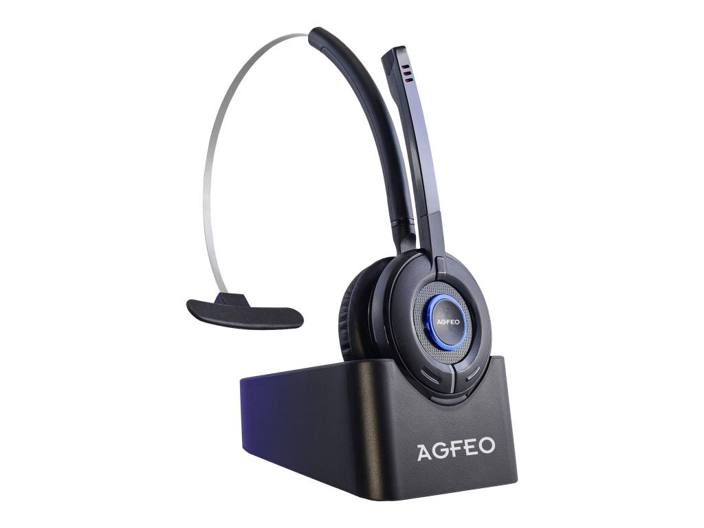 Image AGFEO Dect Headset IP, schnurloses Headset. ?Anschlussart: über DECT IP-Basis ?