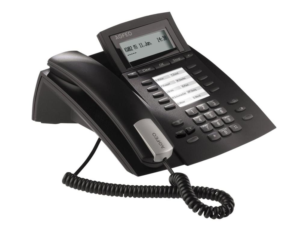 Image AGFEO Systemtelefon ST22 IP schwarz