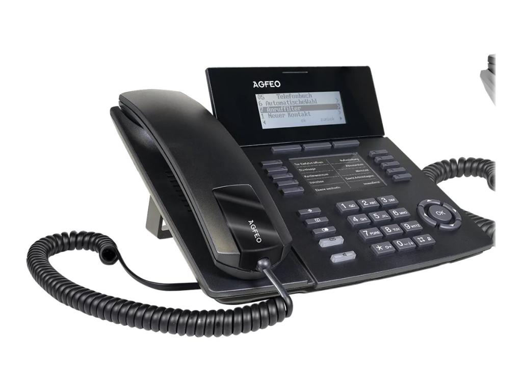 Image AGFEO Systemtelefon ST54 IP SENSORfon schwarz
