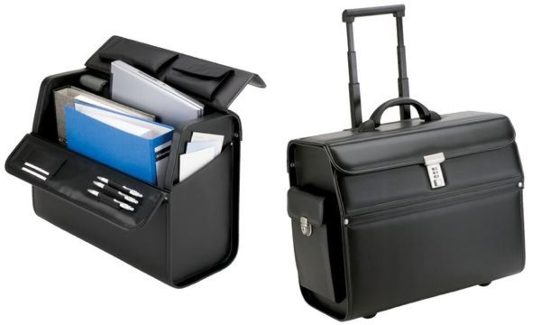 Image ALASSIO arretierbarer Trolley gepolstertes Laptopfach 41 x 26,5 x 6 cm Organize