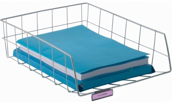 Image ALBA Briefablage CORMM Drahtmetal l, A4, verchromt - mittel (74800005