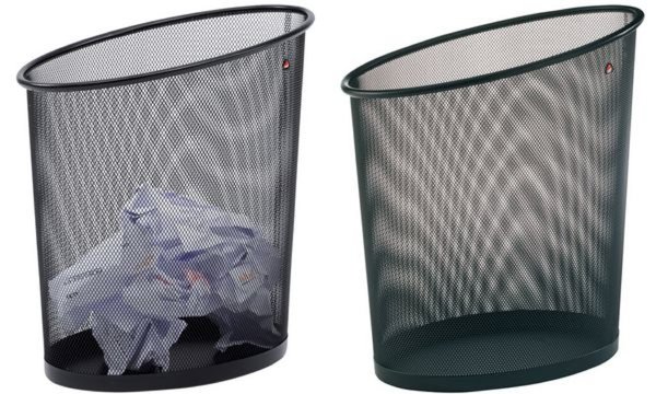 Image ALBA Papierkorb MESHCORB, aus Dra htmetall, 18 L, grau (74800043)