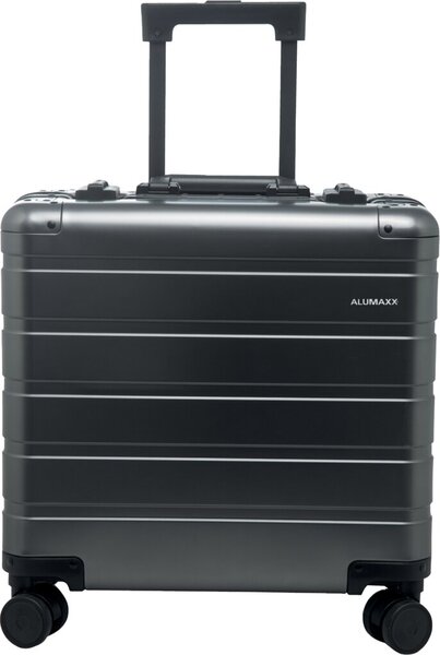 Image ALUMAXX Business Overnighttrolley, mit Vollalukoffer, grau