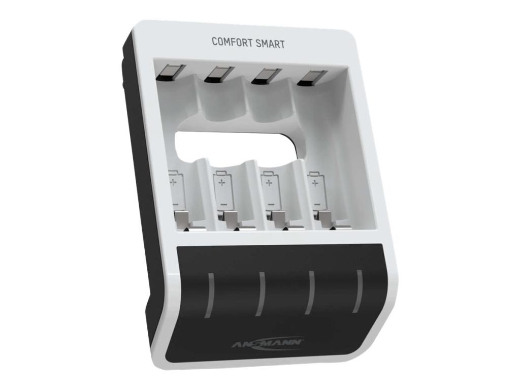 Image ANSMANN Comfort Smart Rundzellen-Ladegerät NiMH Micro (AAA), Mignon (AA)