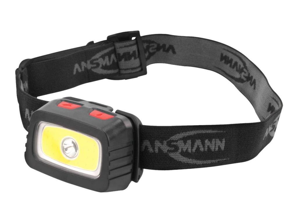 Image ANSMANN HD200B LED Stirnlampe batteriebetrieben 185 lm 15 h 1600-0198