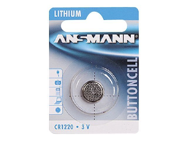 Image ANSMANN Knopfzelle 3 V Lithium CR 1220