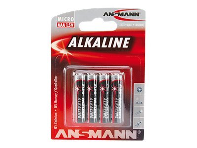 Image ANSMANN RED AAA Alkaline Batterie  Original