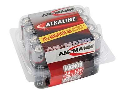 Image ANSMANN RED AA Alkaline Batterie  Original