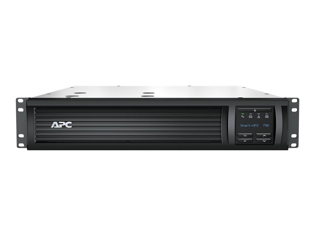 Image APC Smart-UPS 750VA LCD 230V RM 2U SmartSlot USB 5min Runtime 500W with SmartCo
