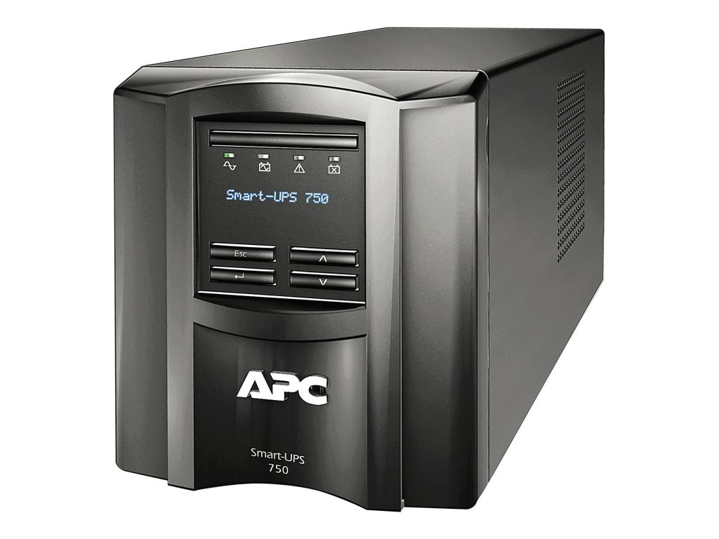 Image APC Smart-UPS 750VA LCD 230V Tower SmartSlot USB 5min Runtime 500W with SmartCo