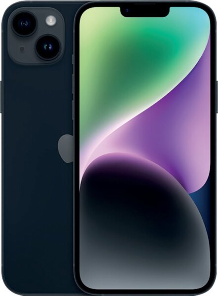 Image iPhone 14 Plus 256GB mitternacht 5G 6,7" Super Retina XDR Display