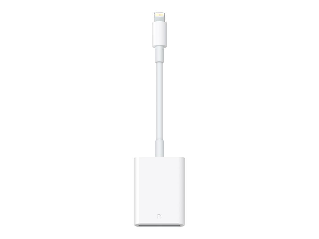 Image APPLE Lightning Kartenleser SD Card-Reader Weiß